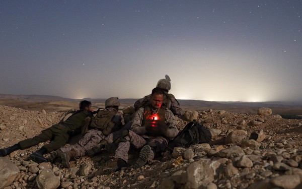 U.S. Marines with 3rd ANGLICO FINEX during Intrepid Maven