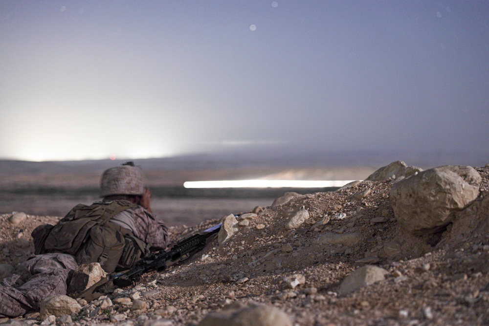 U.S. Marines with 3rd ANGLICO FINEX during Intrepid Maven