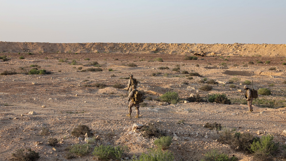 U.S. Marines with 3rd ANGLICO FINEX during Intrepid Maven