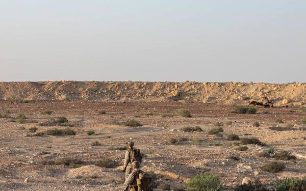 U.S. Marines with 3rd ANGLICO FINEX during Intrepid Maven