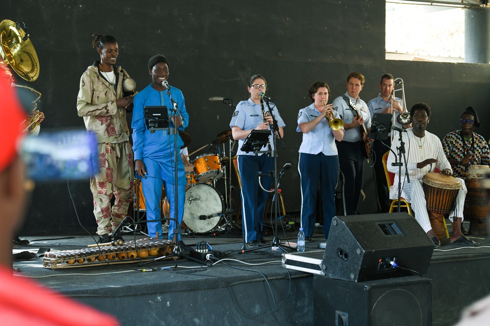 USAFE Band in Senegal