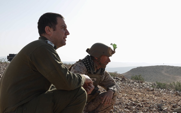 U.S. Marines with 3rd ANGLICO FINEX during Intrepid Maven