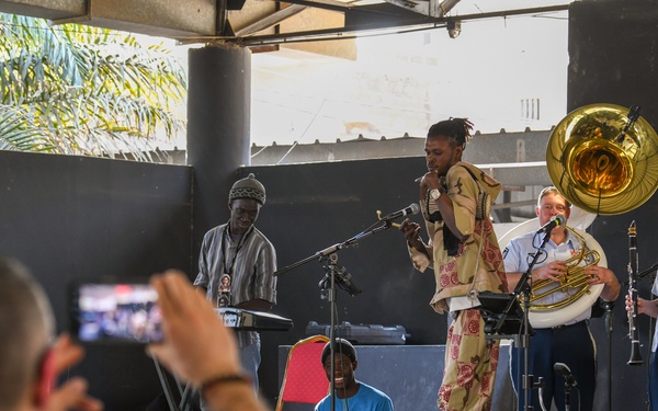 USAFE Band in Senegal