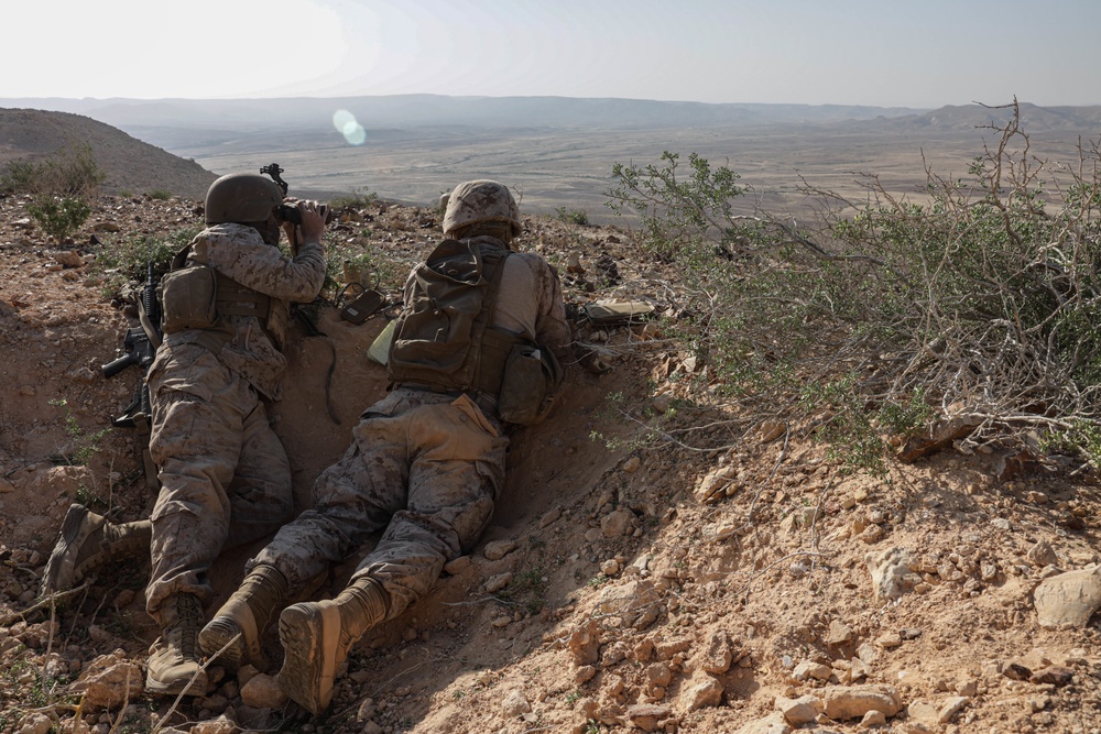 U.S. Marines with 3rd ANGLICO FINEX during Intrepid Maven