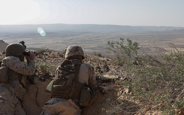U.S. Marines with 3rd ANGLICO FINEX during Intrepid Maven