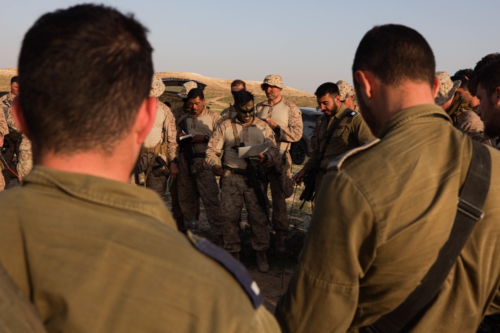 U.S. Marines with 3rd ANGLICO FINEX during Intrepid Maven