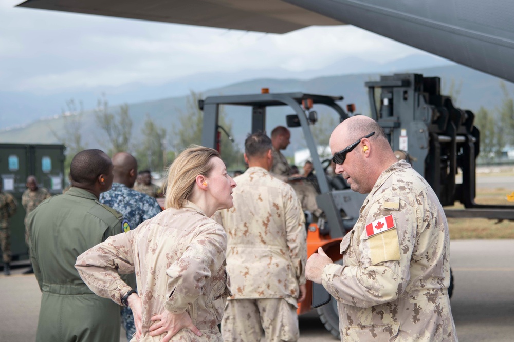 JDF, 23 AEW, Canadian forces exercise DART procedures