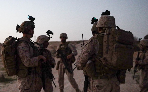 U.S. Marines with 3rd ANGLICO FINEX during Intrepid Maven