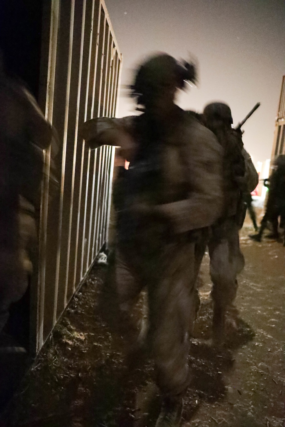 U.S. Marines with 3rd ANGLICO FINEX during Intrepid Maven