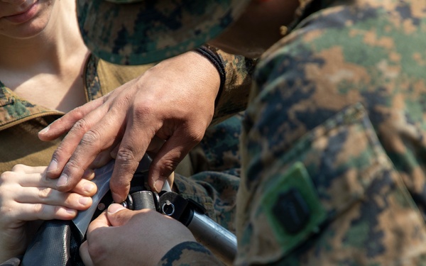 US Navy Corpsmen set up STP