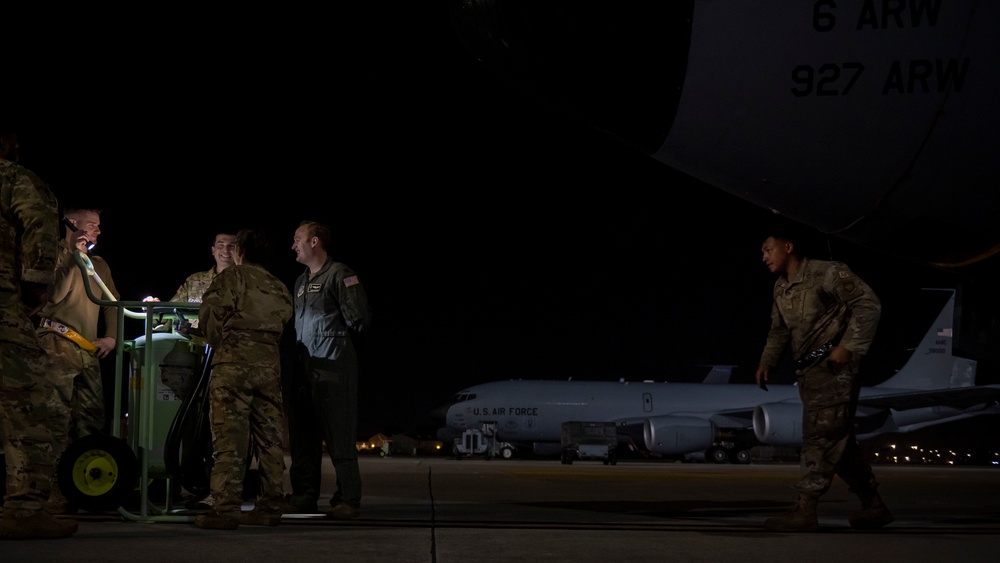 Rise and shine MacDill - Maintainers and Aircrew keep the mission going 24/7