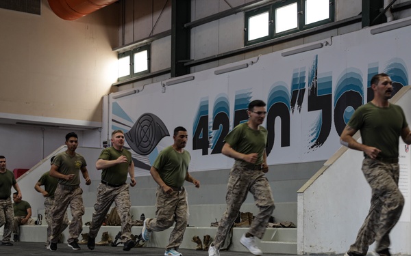 U.S. Marines with 3rd ANGLICO conduct Krav Maga during Intrepid Maven