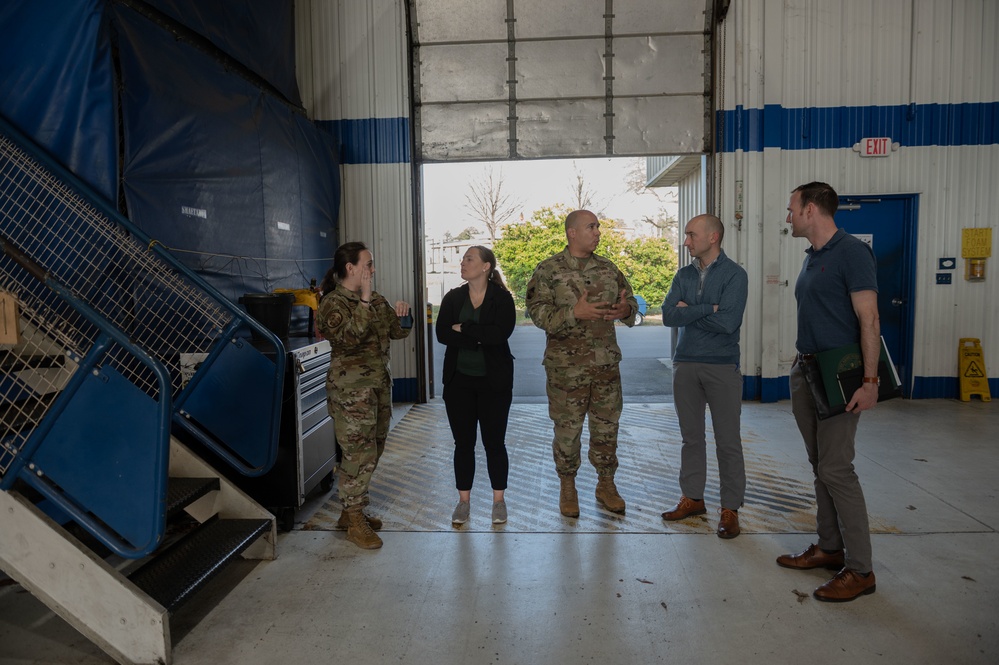 STAFFDEL visits Seymour Johnson