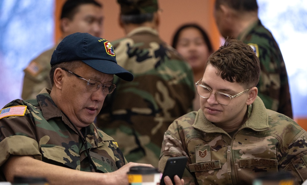 Breakfast with Veterans from the Vietnam War Southeast Asian community