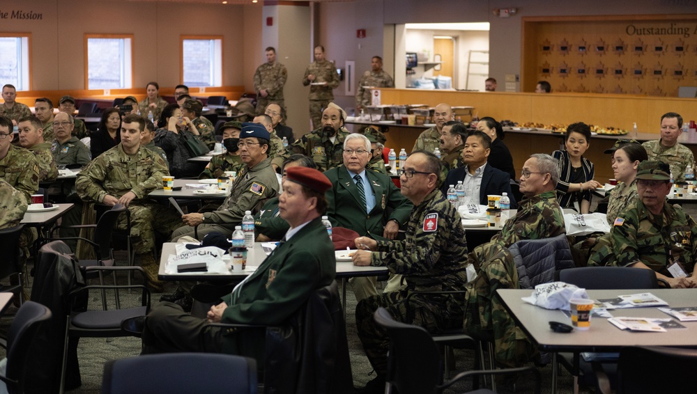 Breakfast with Veterans from the Vietnam War Southeast Asian community