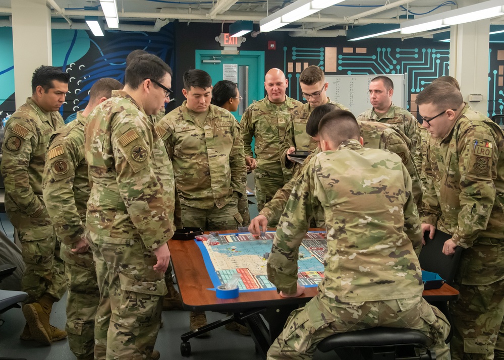 Team Dover Airmen engage in KingFish ACE board wargame