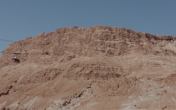 2nd AABn Marines visit Masada National Park during Intrepid Maven 23.2