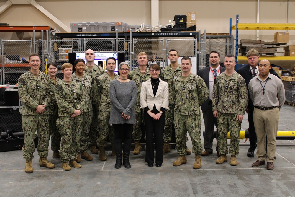 Naval Oceanography Hosts Naval Information Forces for Operations Tour