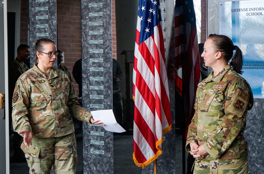 SSgt. Amanda Stanford Promotion Ceremony