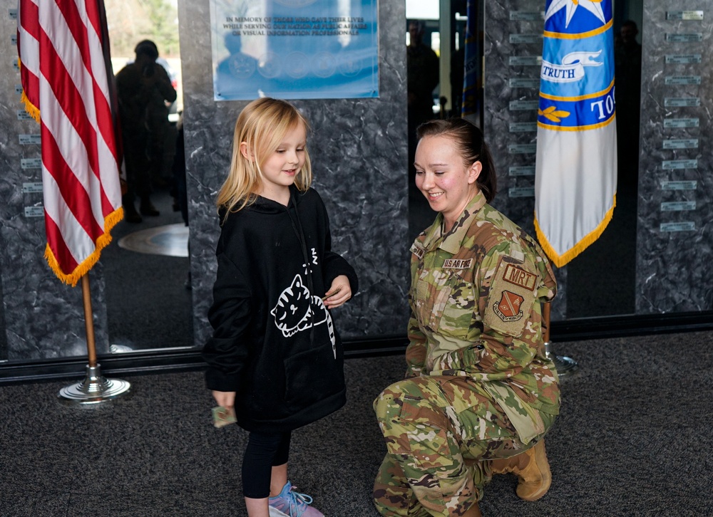 SSgt. Amanda Stanford Promotion Ceremony