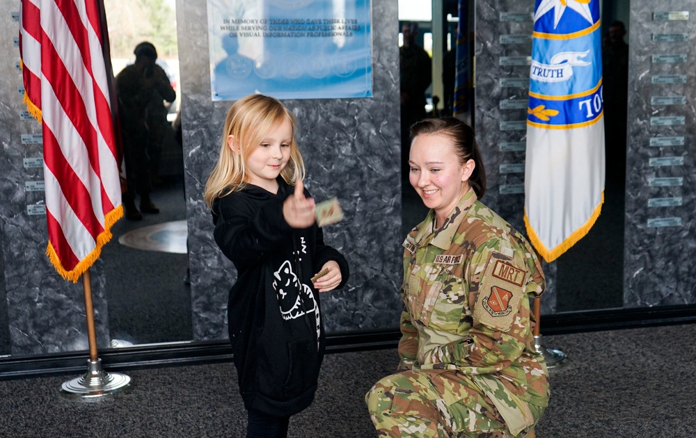 SSgt. Amanda Stanford Promotion Ceremony