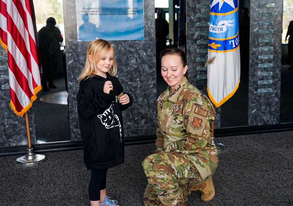 SSgt. Amanda Stanford Promotion Ceremony