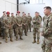 Maj. Gen. Hodne visits Tapa Army Base