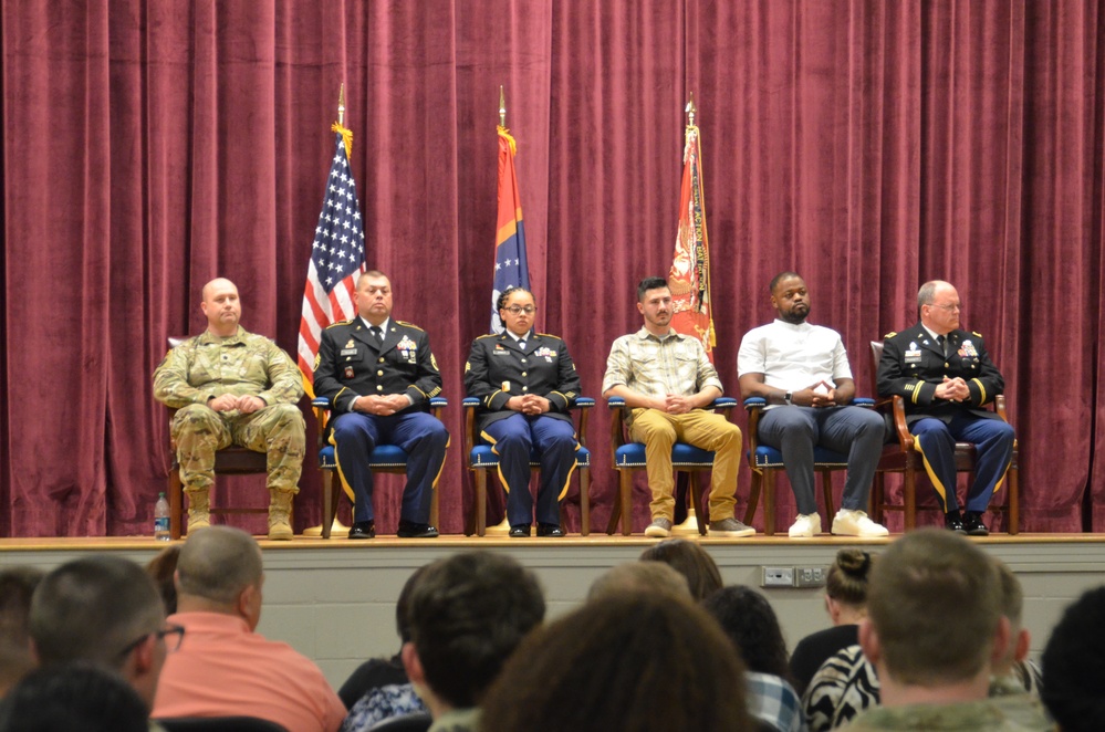 890th Engineer Battalion Hosts Purple Heart Ceremony