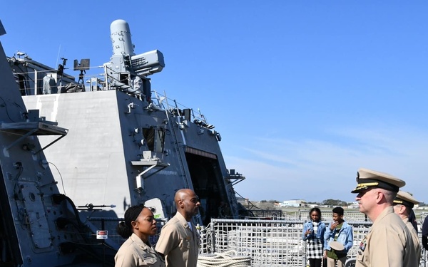 Navy Husband and Wife Promoted to Command Master Chief