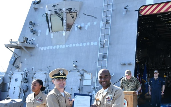 Navy Husband and Wife Promoted to Command Master Chief
