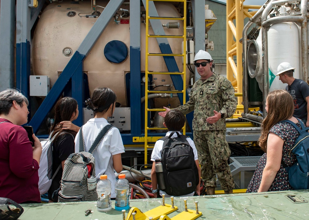STEM Students get a DPAA Mission Preview