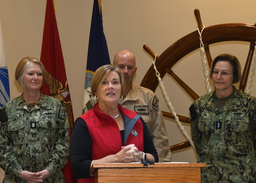 Norfolk Navy-Marine Corps Relief Society Kickoff