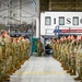 165th Maintenance Group commander final salute reception line