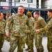 165th Maintenance Group commander final salute reception line