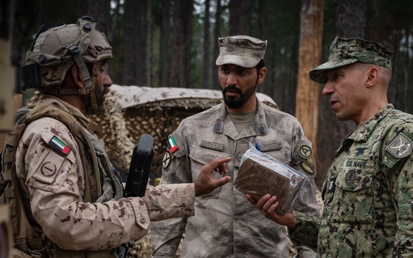 UAE and U.S. receive a visit from CENTCOM Senior Enlisted Leader during JRTC