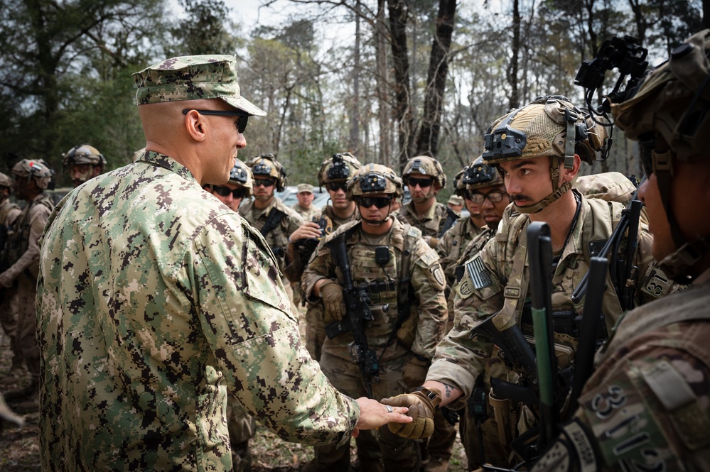 UAE and U.S. receive a visit from CENTCOM Senior Enlisted Leader during JRTC