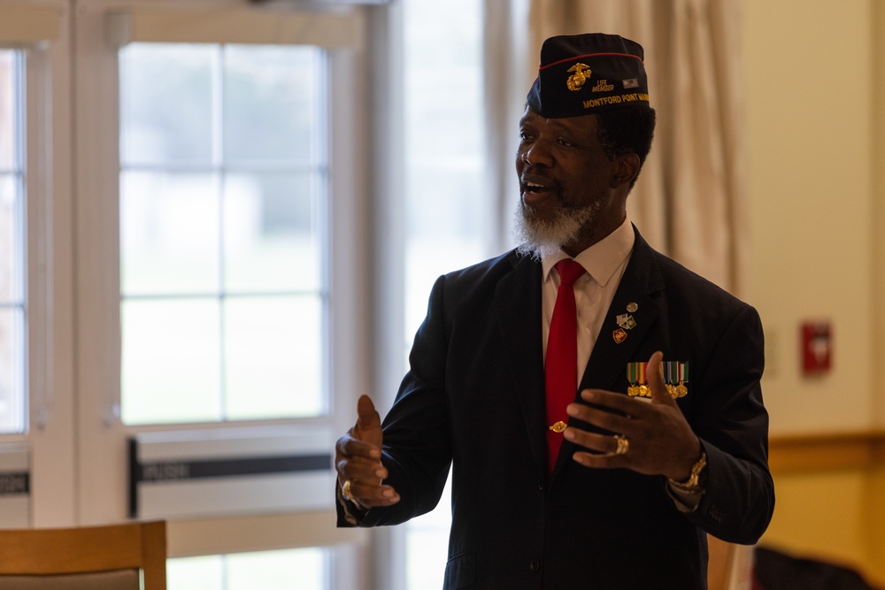 Montford Point Marine Association visits MCAS Beaufort