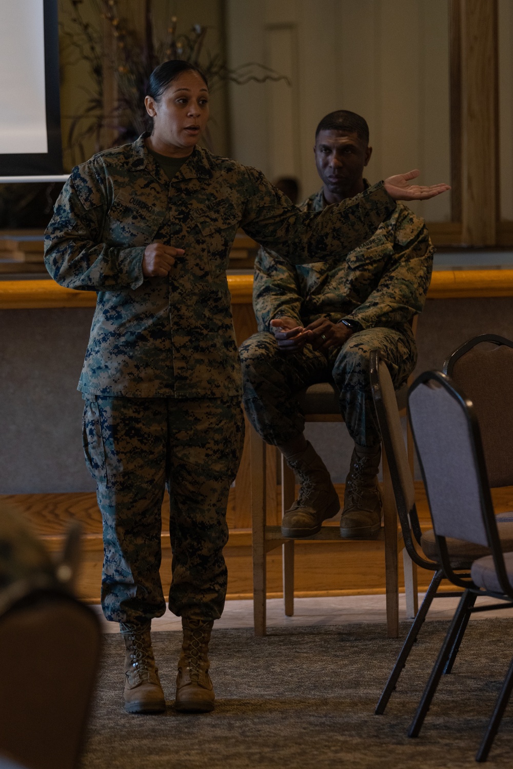 Montford Point Marine Association visits MCAS Beaufort