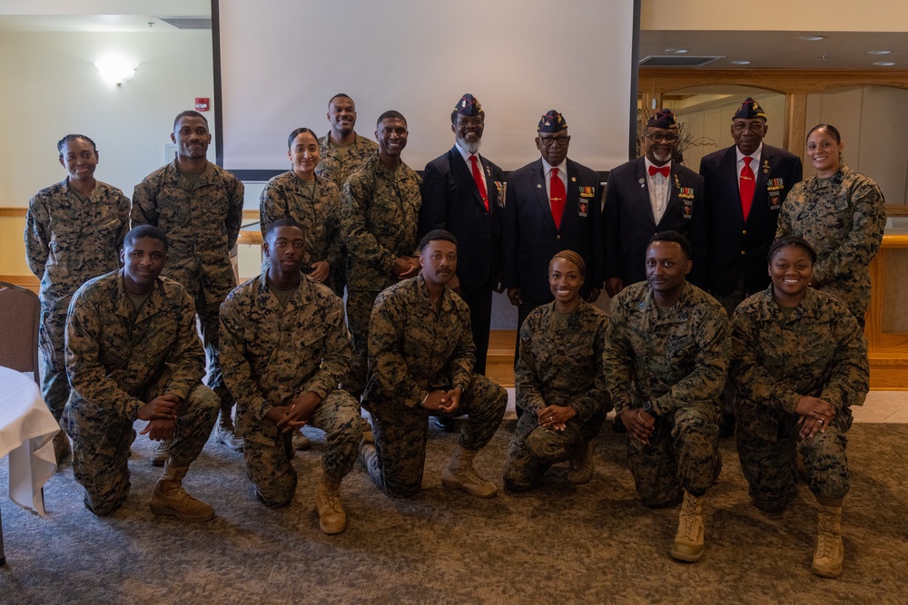 Montford Point Marine Association visits MCAS Beaufort
