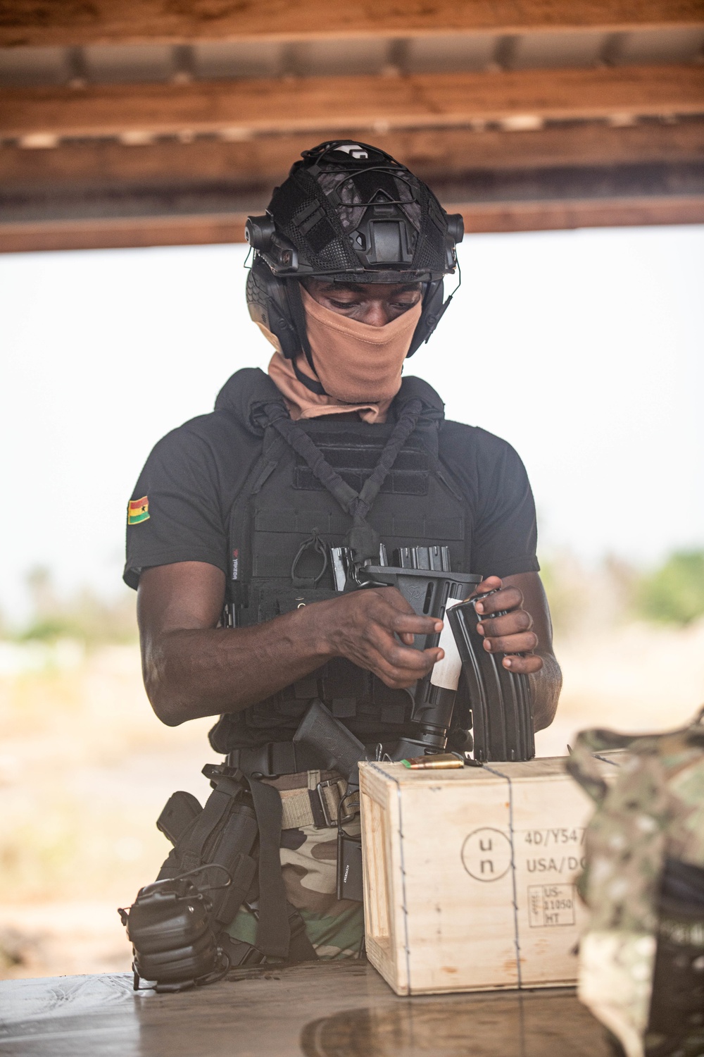 Members from Special Operations Command Africa Prepare for Flintlock 2023