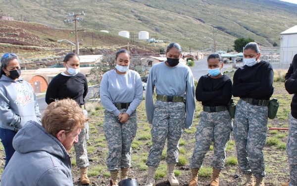 YCA tree planting at PTA