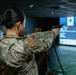 Sgt. Christine Won fires a M9 simulation pistol