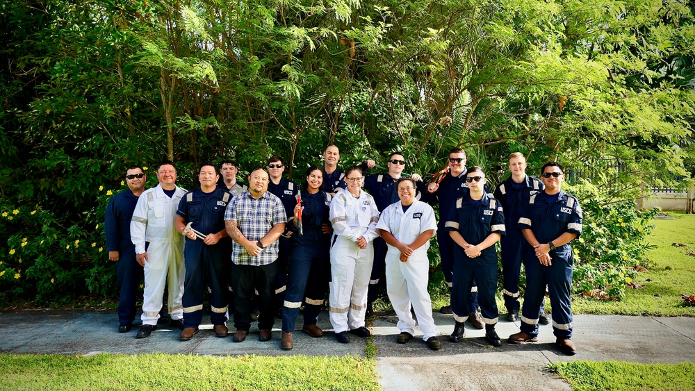 U.S. Coast Guard Forces Micronesia/Sector Guam observes the 152 anniversary of the Steamship Inspection Service