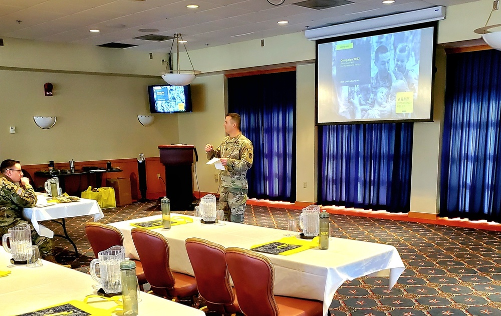 Fort McCoy holds 2023 AER campaign kick-off breakfast event