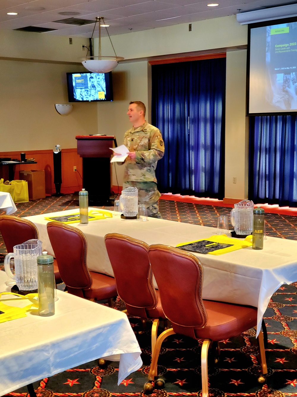 Fort McCoy holds 2023 AER campaign kick-off breakfast event