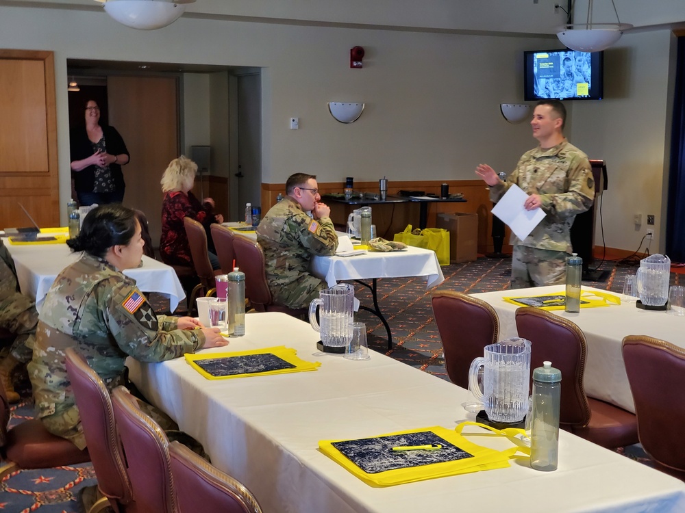 Fort McCoy holds 2023 AER campaign kick-off breakfast event