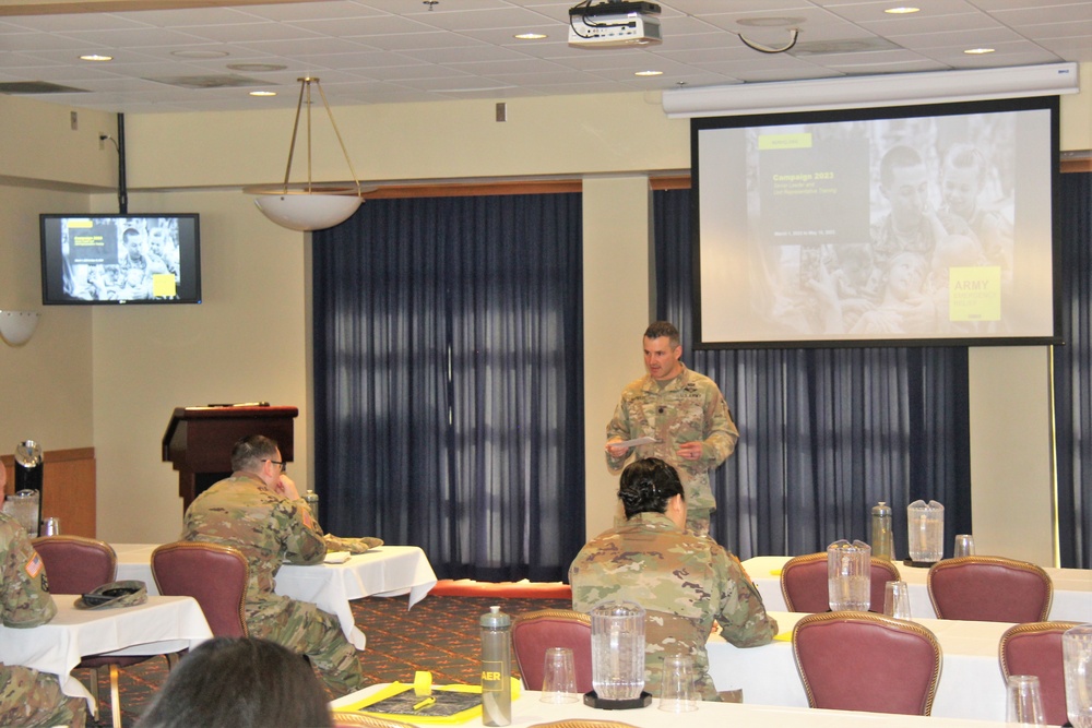 Fort McCoy holds 2023 AER campaign kick-off breakfast event