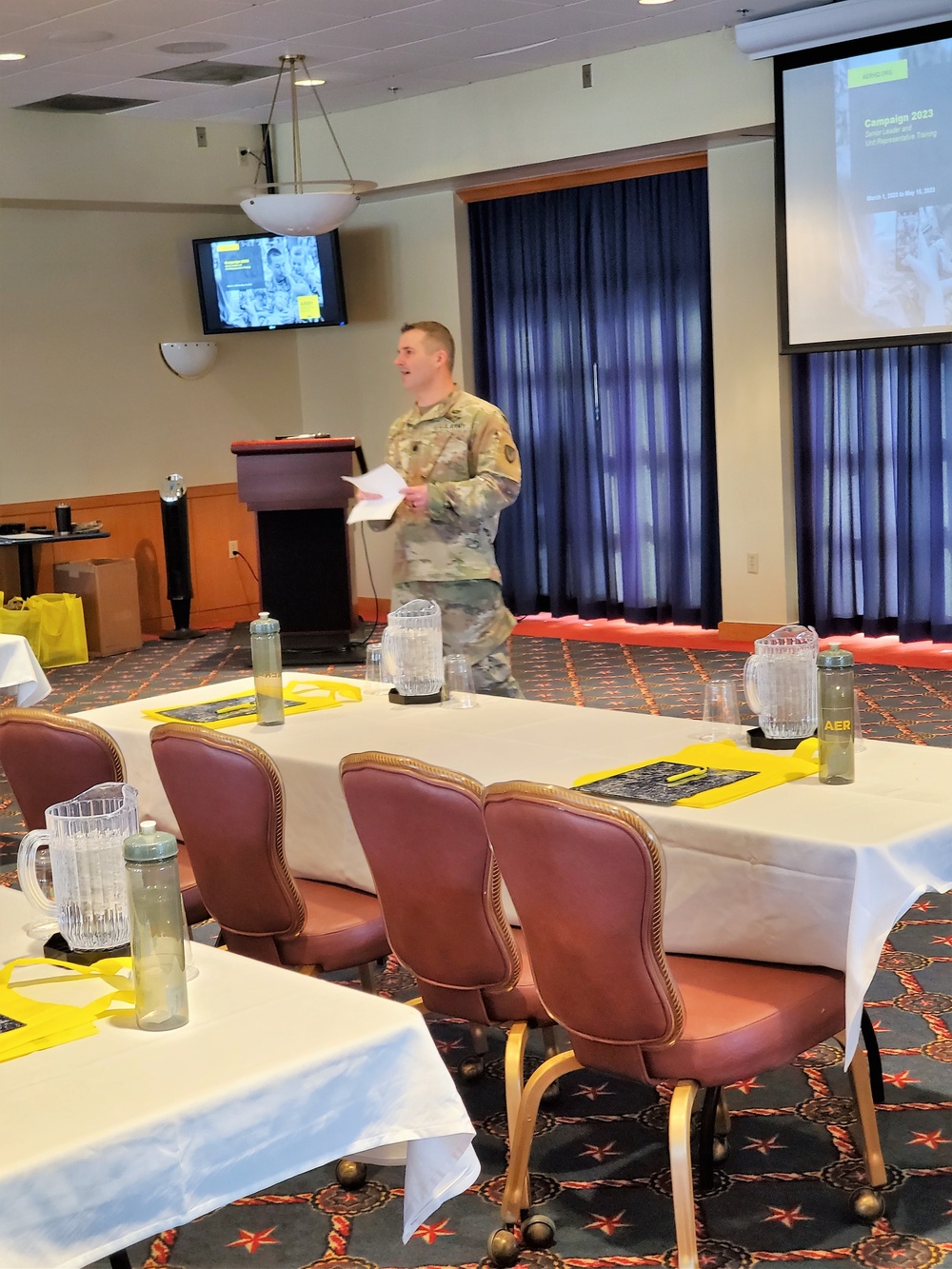 Fort McCoy holds 2023 AER campaign kick-off breakfast event