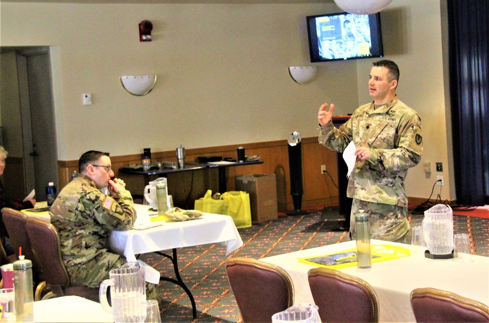 Fort McCoy holds 2023 AER campaign kick-off breakfast event