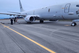 NAVSUP FLCPS "TEAM WHIDBEY PERFORMS FIRST P-8 HOT REFUEL